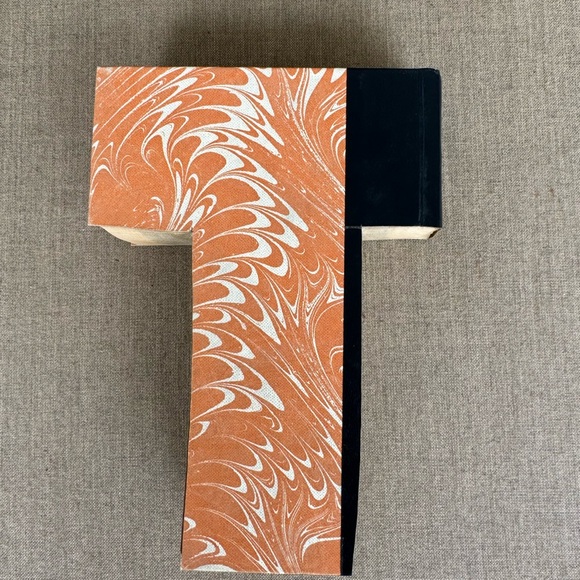 Initial “T” made out of a Book - Picture 2 of 4